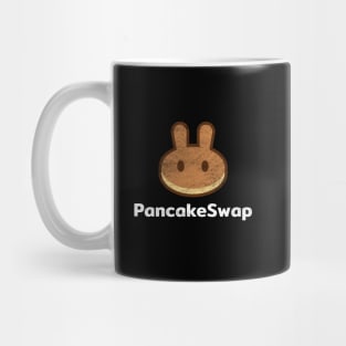 PancakeSwap CAKE Crypto Coin White Letters Vintage Mug